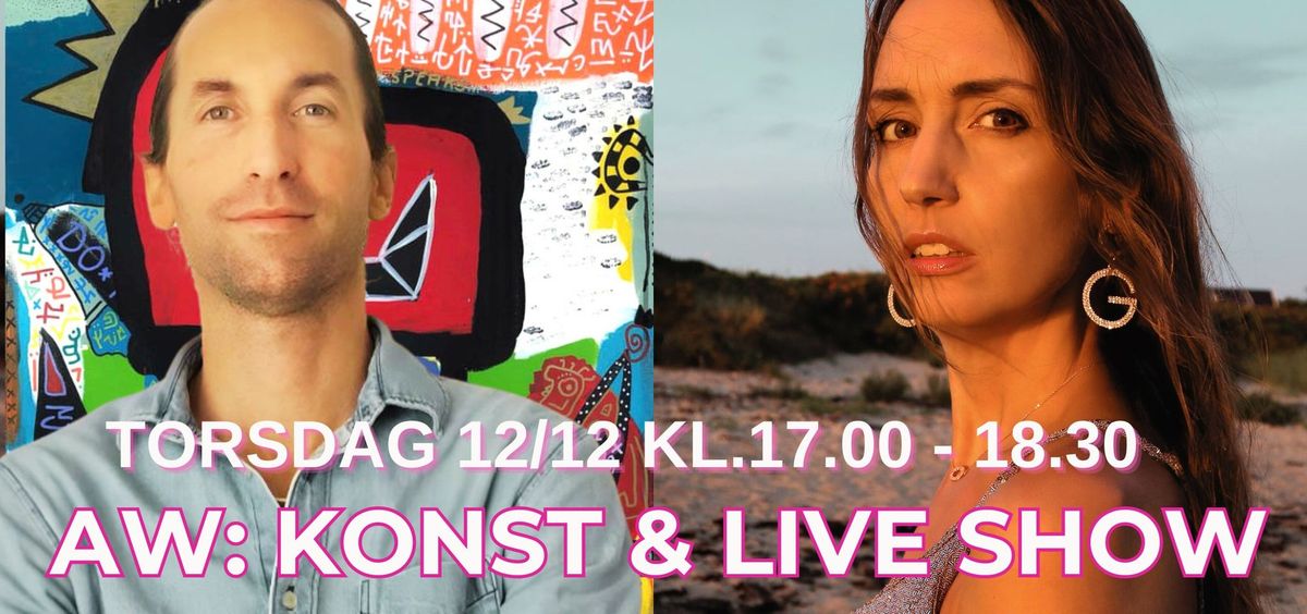 AW: Live Musik av GINAxC & Exklusiv Konstguidning av Linus Cinnamoni 