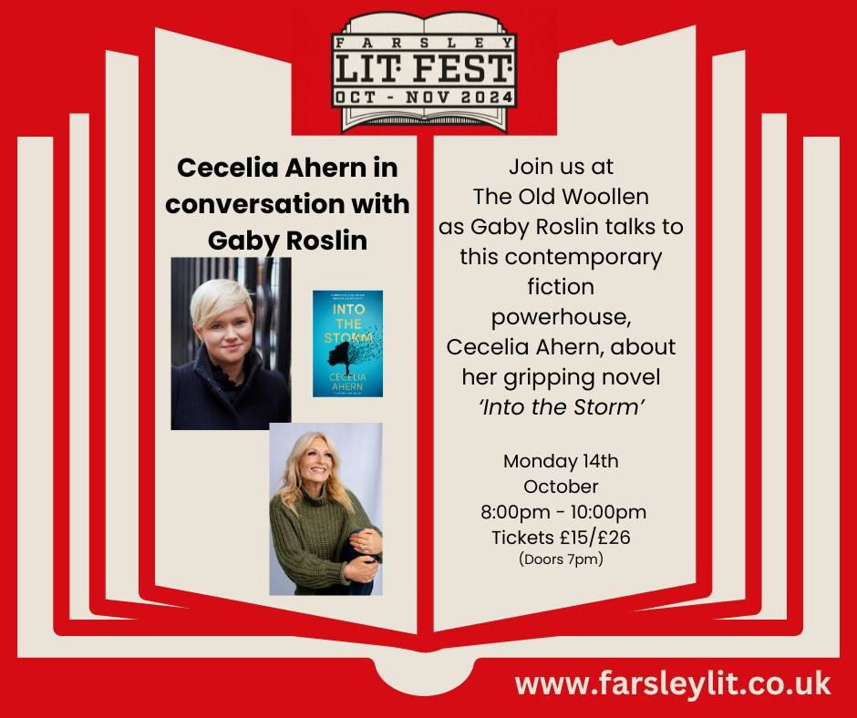 Cecelia Ahern in conversation with Gaby Roslin