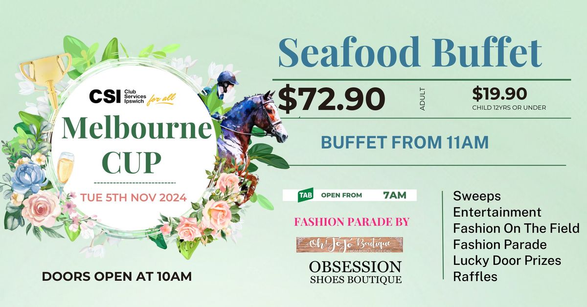 Melbourne Cup Seafood Buffet