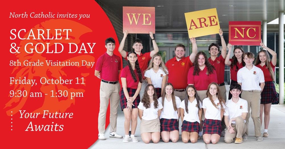 8th Grade Visitation Day at North Catholic