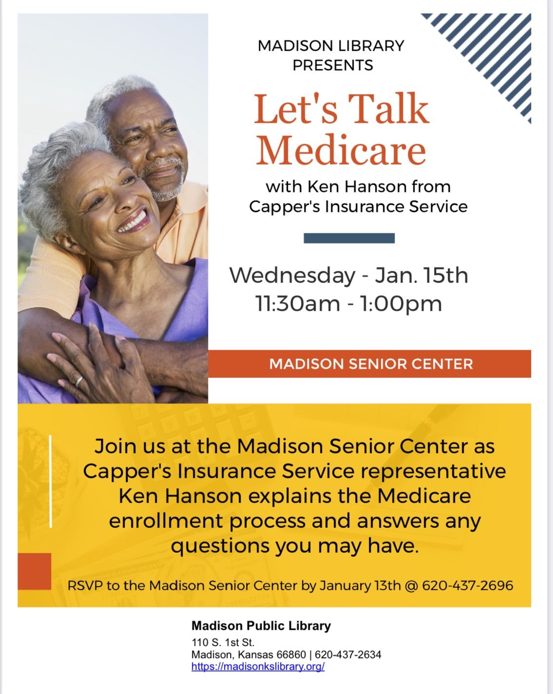 Madison Senior Center Lunch & Learn: Let's Talk Medicare