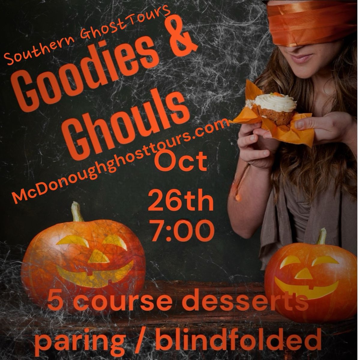 Goodies & Ghouls Haunted fantasy desert tasting 