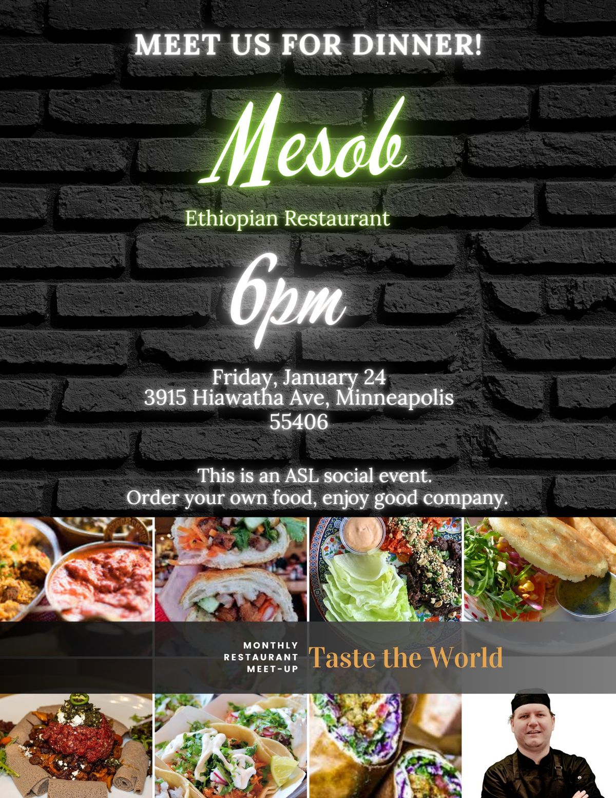 Taste the World: Mesob Ethiopian Restaurante