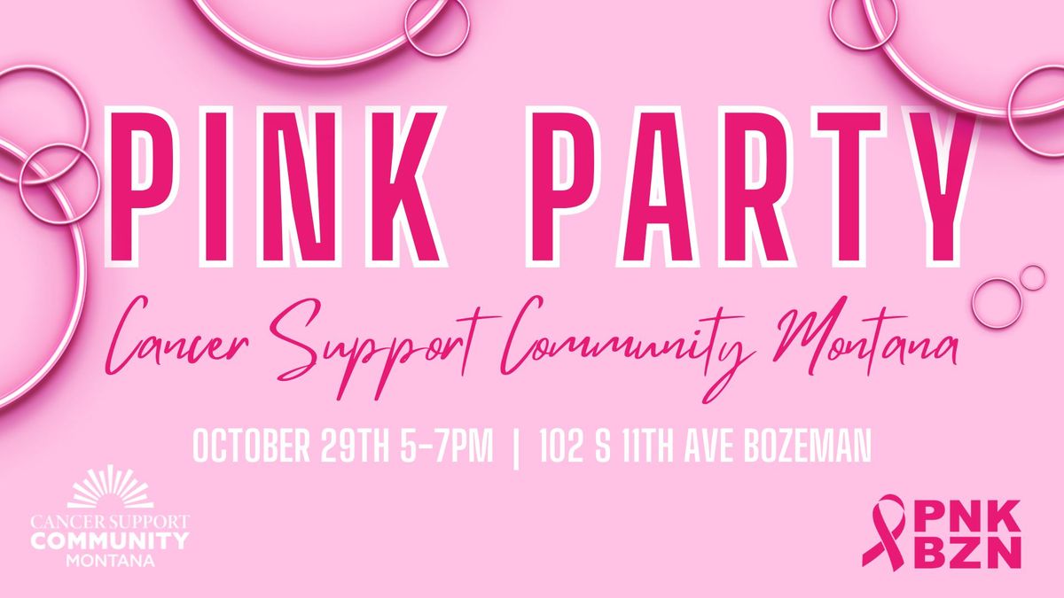 PNKBZN: Cancer Support Community Montana's Pink Party