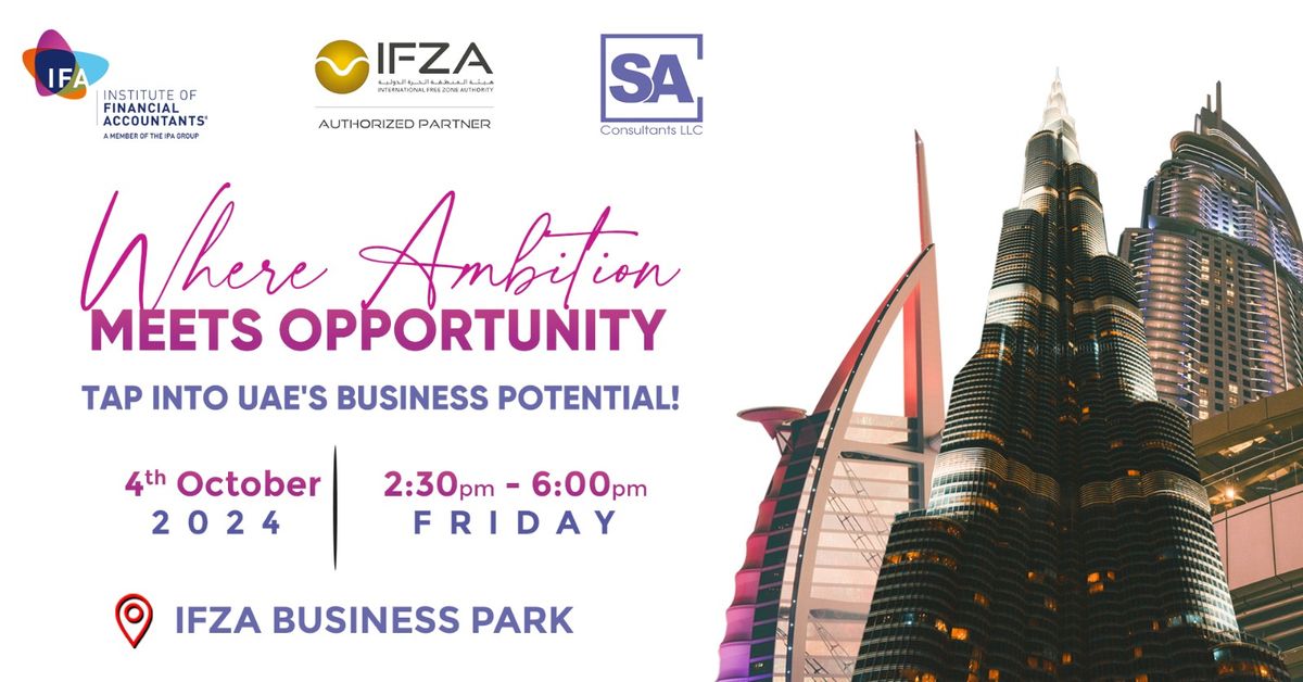 Networking event for business opportunities in UAE