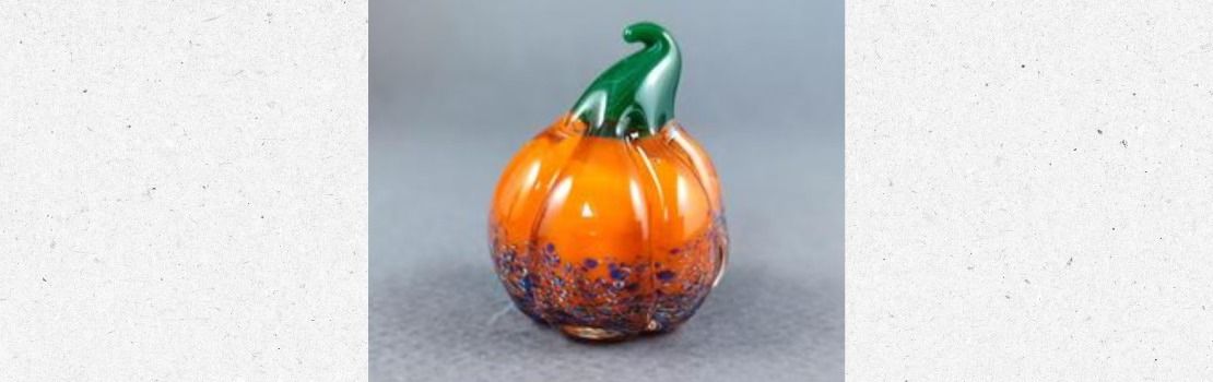 Flameworked Glass Pumpkins - November 23