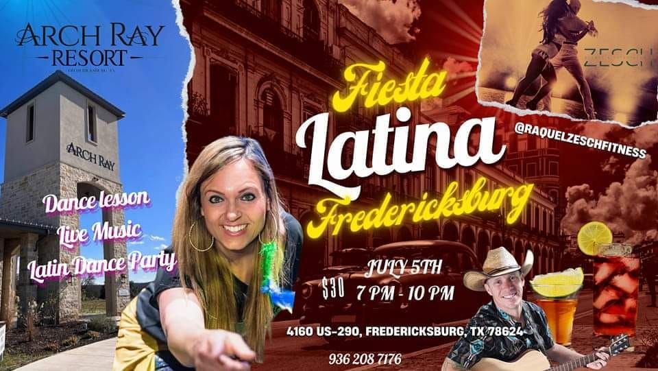 Fiesta Latina Fredericksburg TX at Arch Ray Winery 