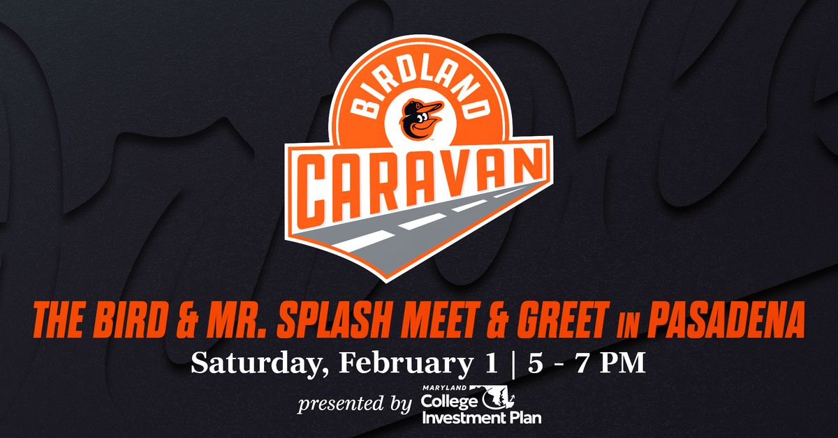 The Bird & Mr. Splash Meet & Greet in Pasadena | Open To Public