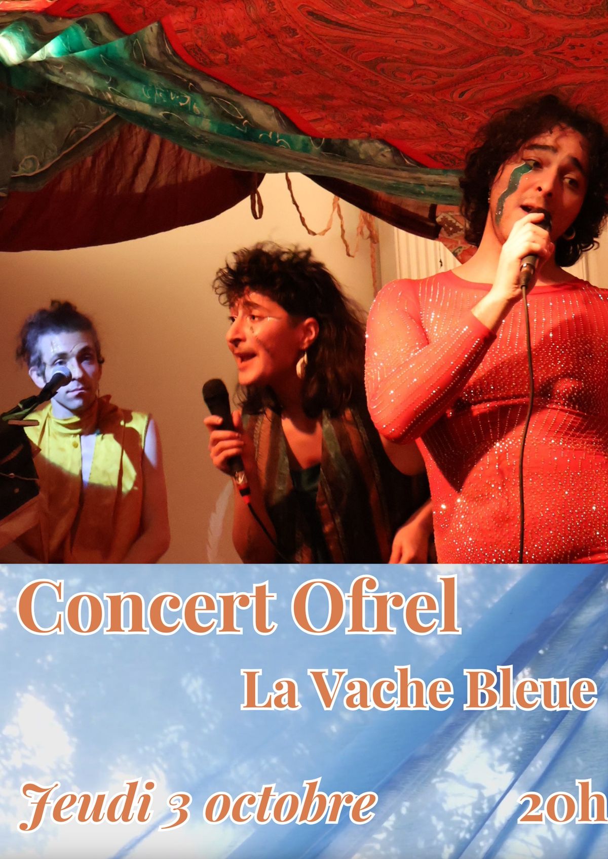 Concert Ofr\u00eal \u00e0 la Vache Bleue, suivi d'une jam