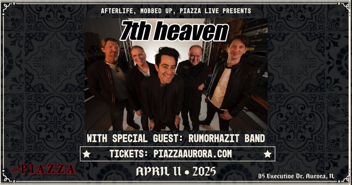 7th Heaven & Rumor Hazit Live at The Piazza - Spring Show!