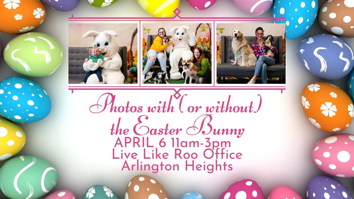 Photos with (or without) the Easter Bunny 