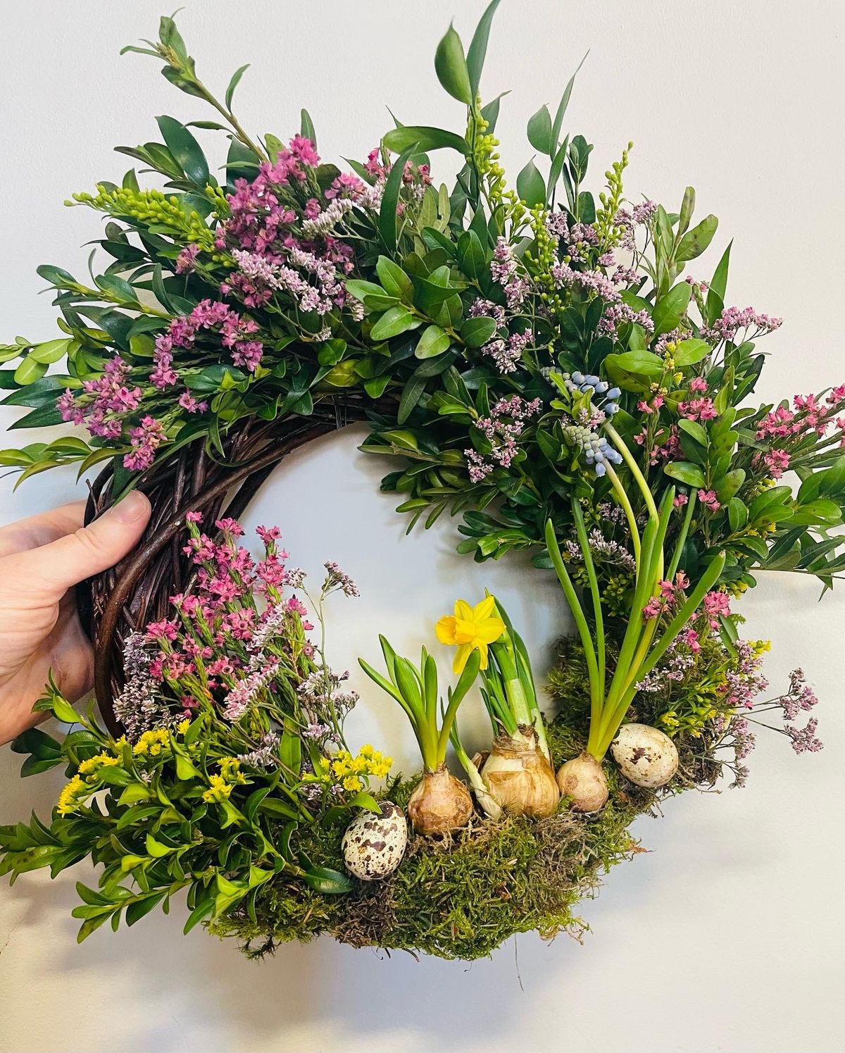 Living Spring Wreath