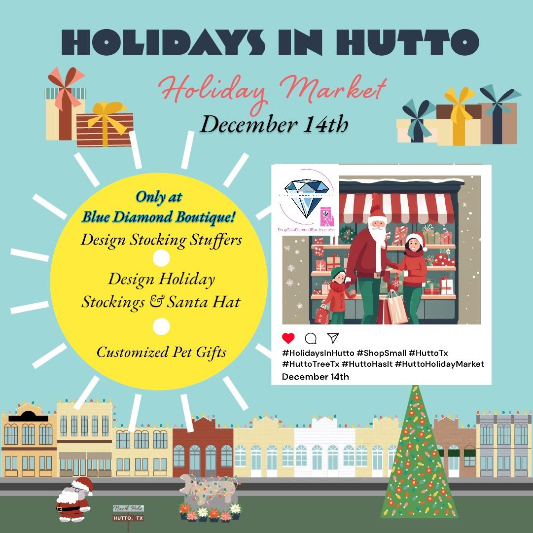 Holidays in Hutto with Blue Diamond Boutique