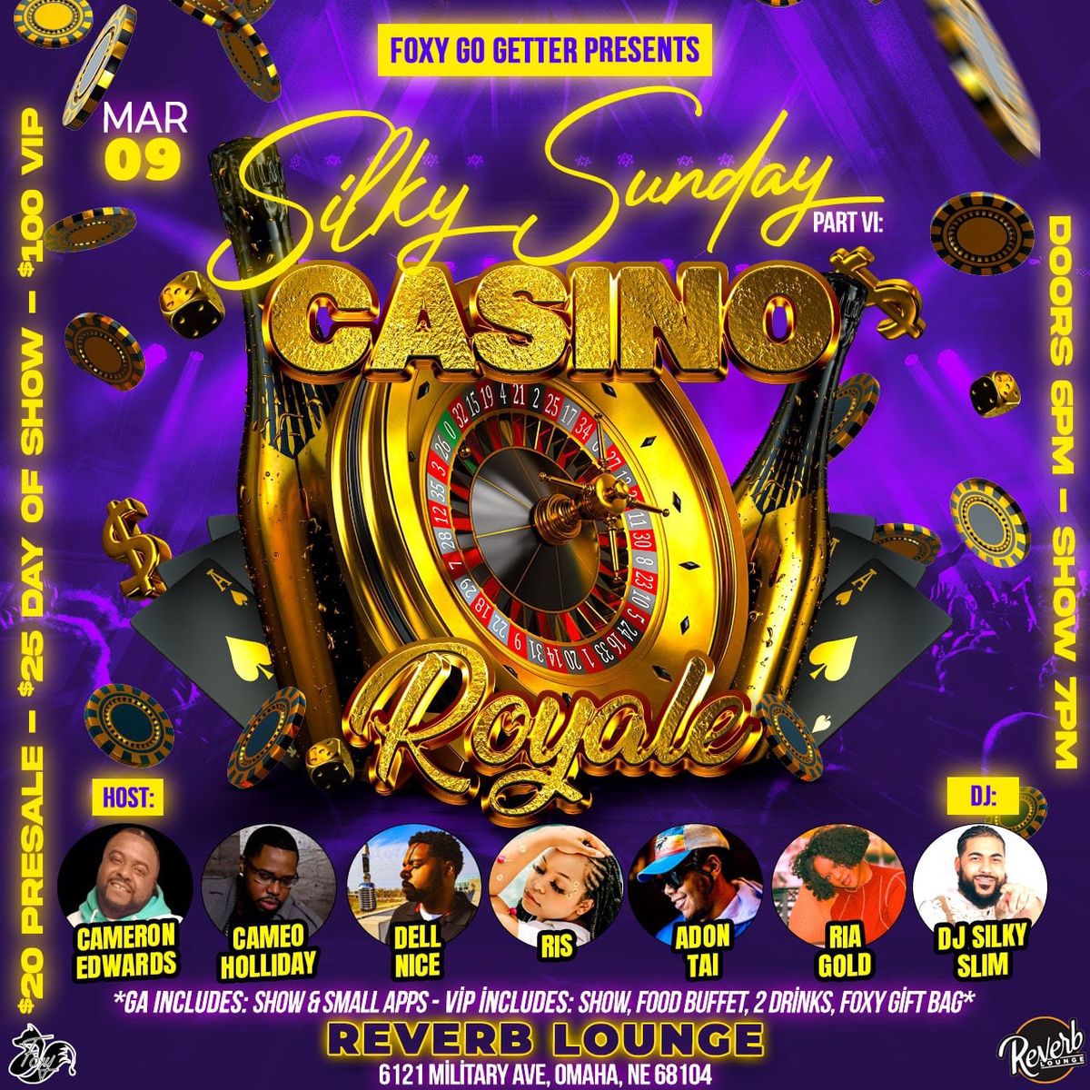 Silky Sunday RnB Showcase Part VI: Casino Royal