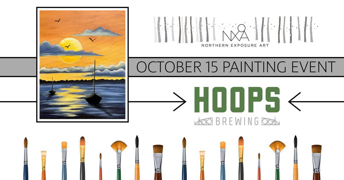 Painting Event at Hoops Brewing