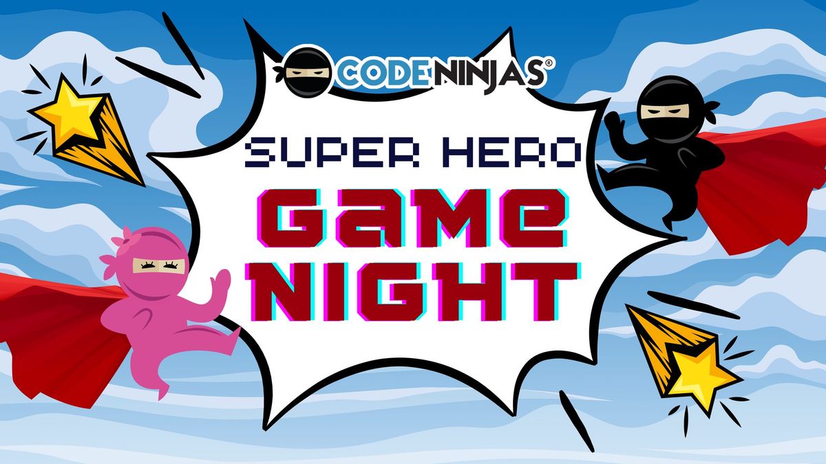 Super Hero Game Night