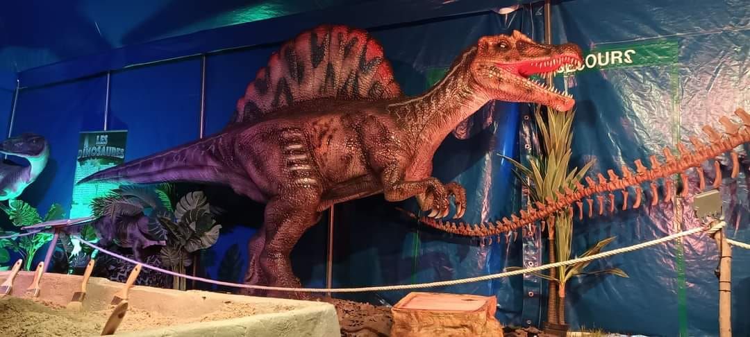 Exposition dinosaures \u00e0 Chatuzange le goubet 26300