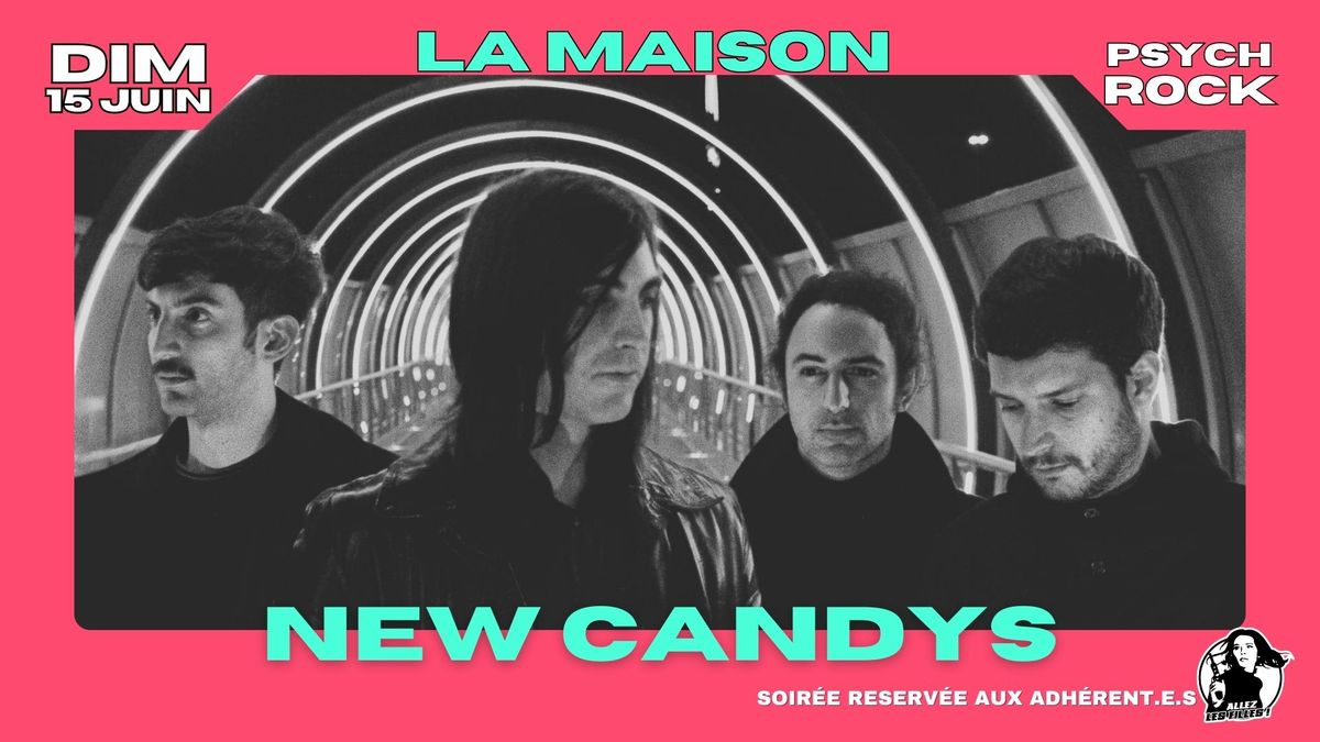 New Candys \ud83c\uddee\ud83c\uddf9 \u00e0 La Maison 