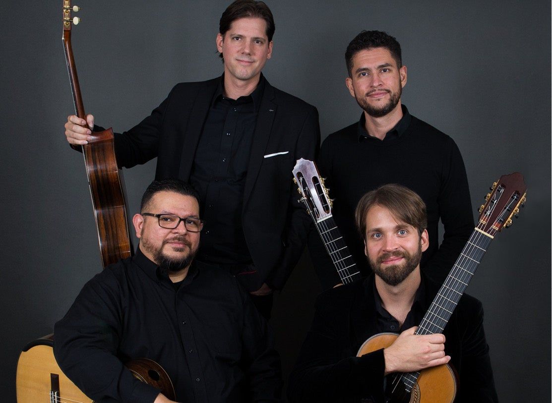 Texas Guitar quartet at Cailloux Theater