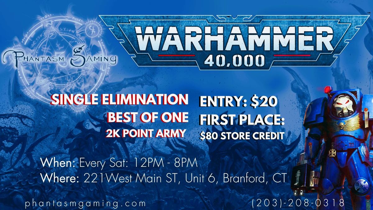 Warhammer 40K Tournament