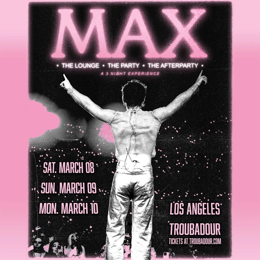 SOLD OUT! MAX w\/ Ayuma Imazu at Troubadour