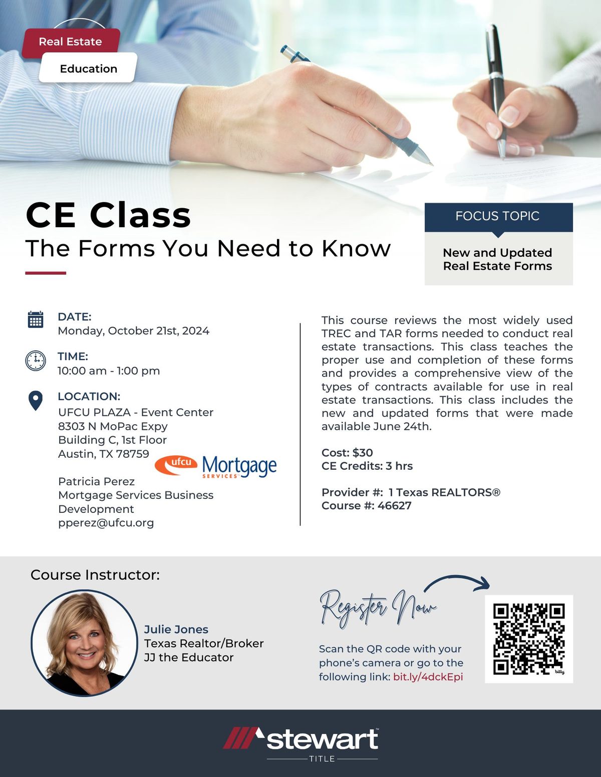 The Forms You Need to Know | CE Class