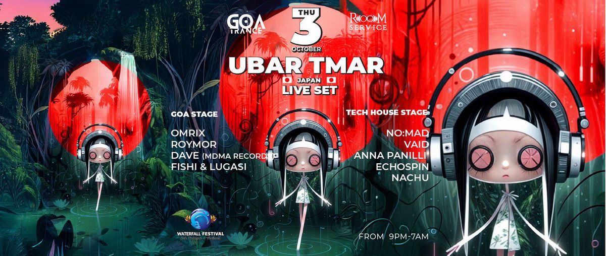 Goa trance hosts UBAR TMAR 