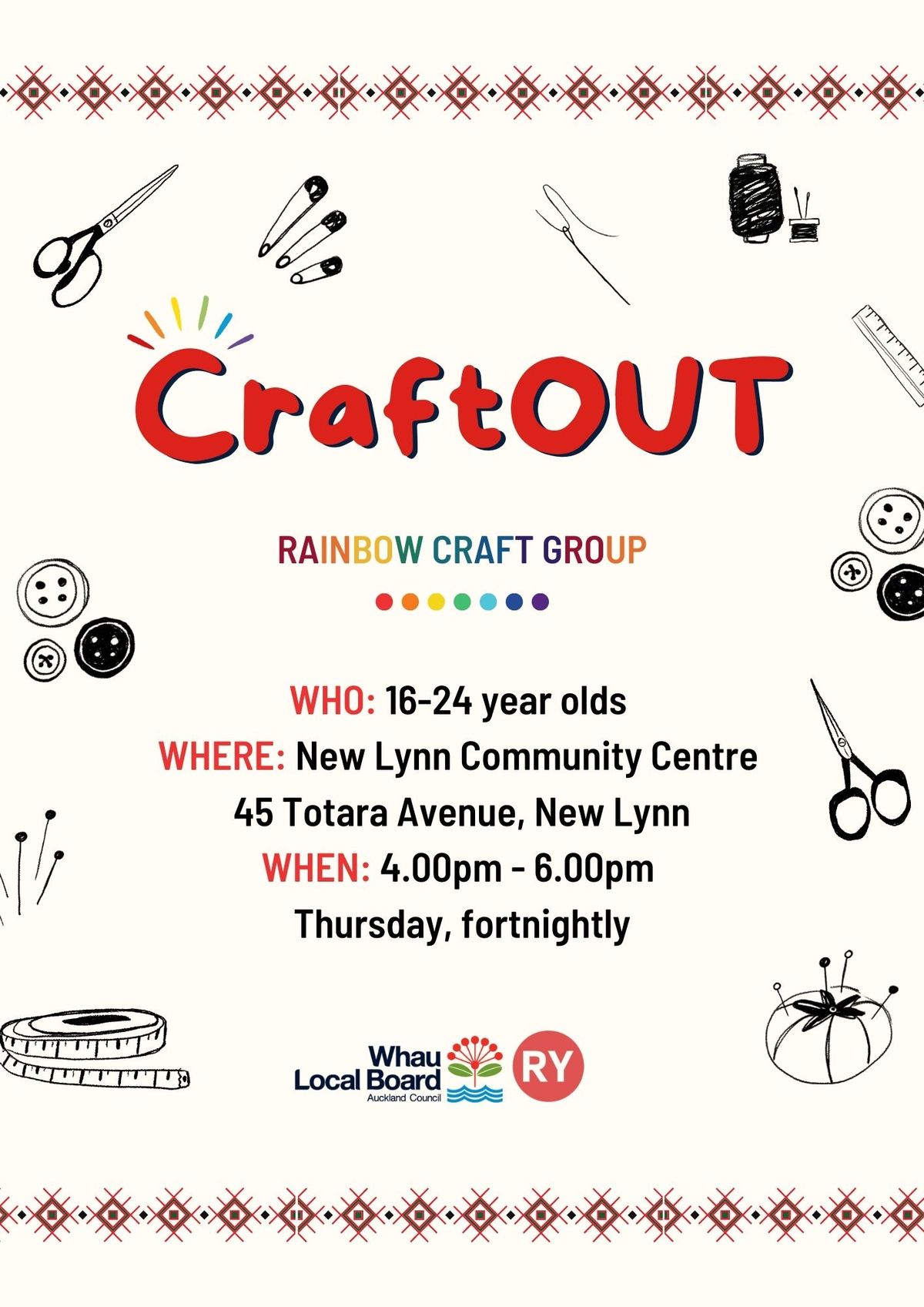 CraftOUT! - Rainbow Craft Group