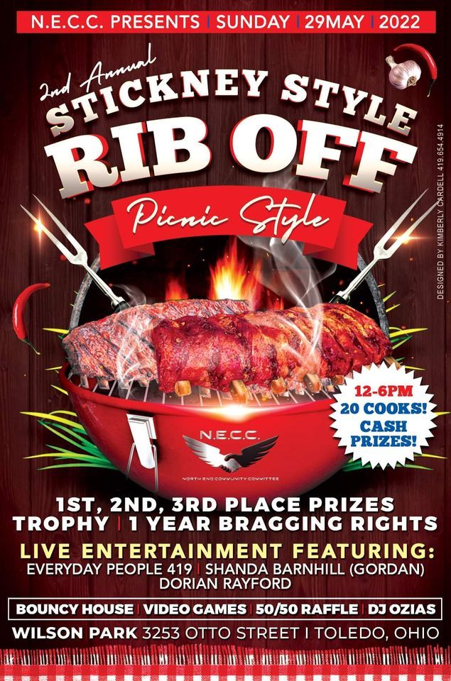 2nd Annual Stickney Style Rib Off, 3253 Otto St, Toledo, OH 43608
