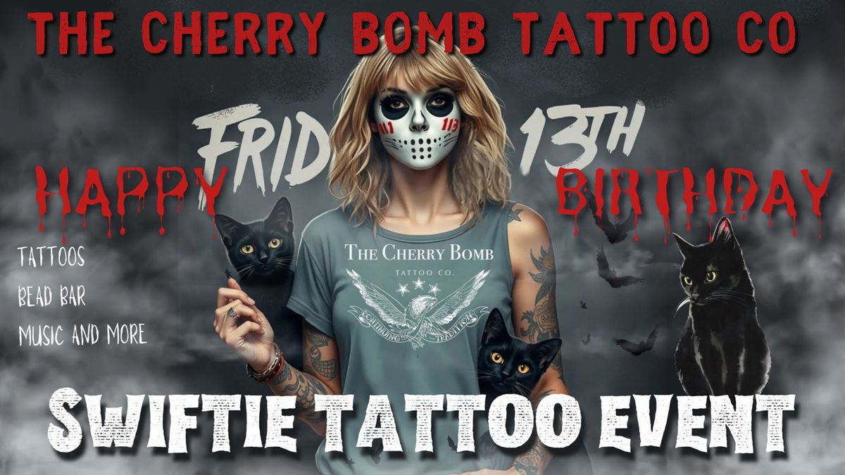 Swiftie Friday the 13th Tattoo Event 