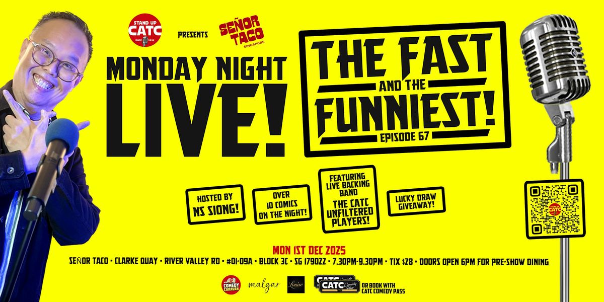 CATC MONDAY NIGHT LIVE! THE FAST AND THE FUNNIEST! EP 67