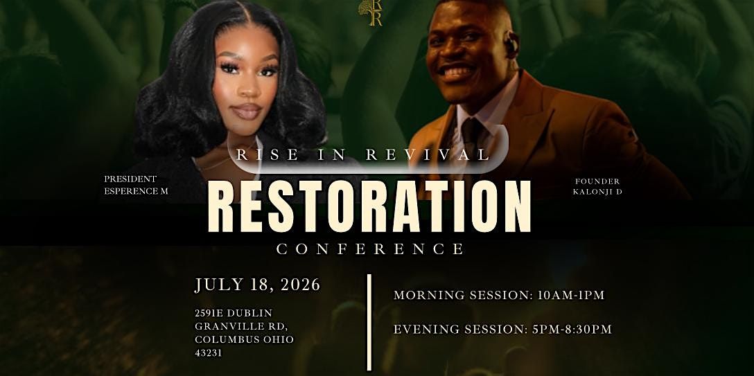 Rise In Revival: Restoration Conference 2026