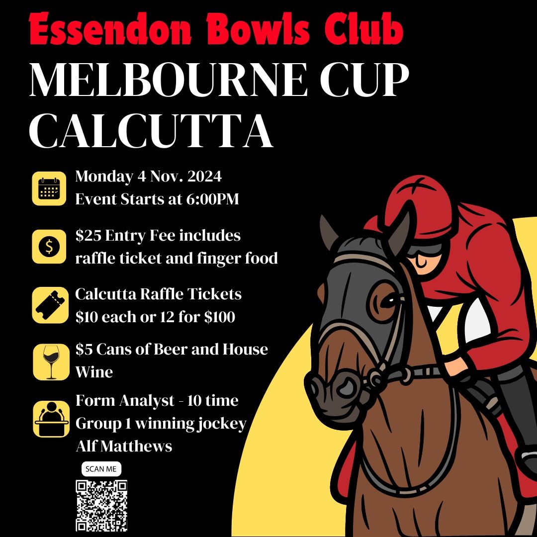 Melbourne Cup Calcutta - Essendon Bowls Club