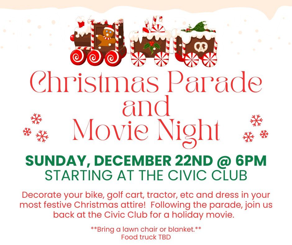 FJE Christmas Parade & Movie Night