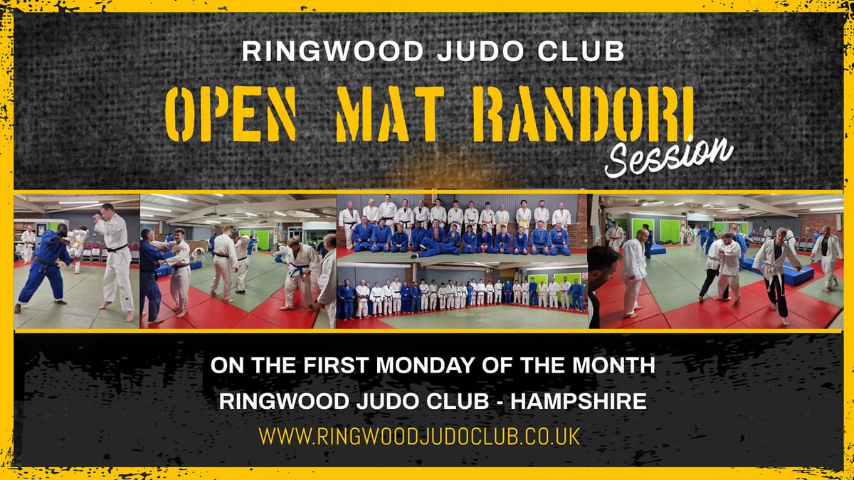 Open Mat Randori Session at Ringwood Judo