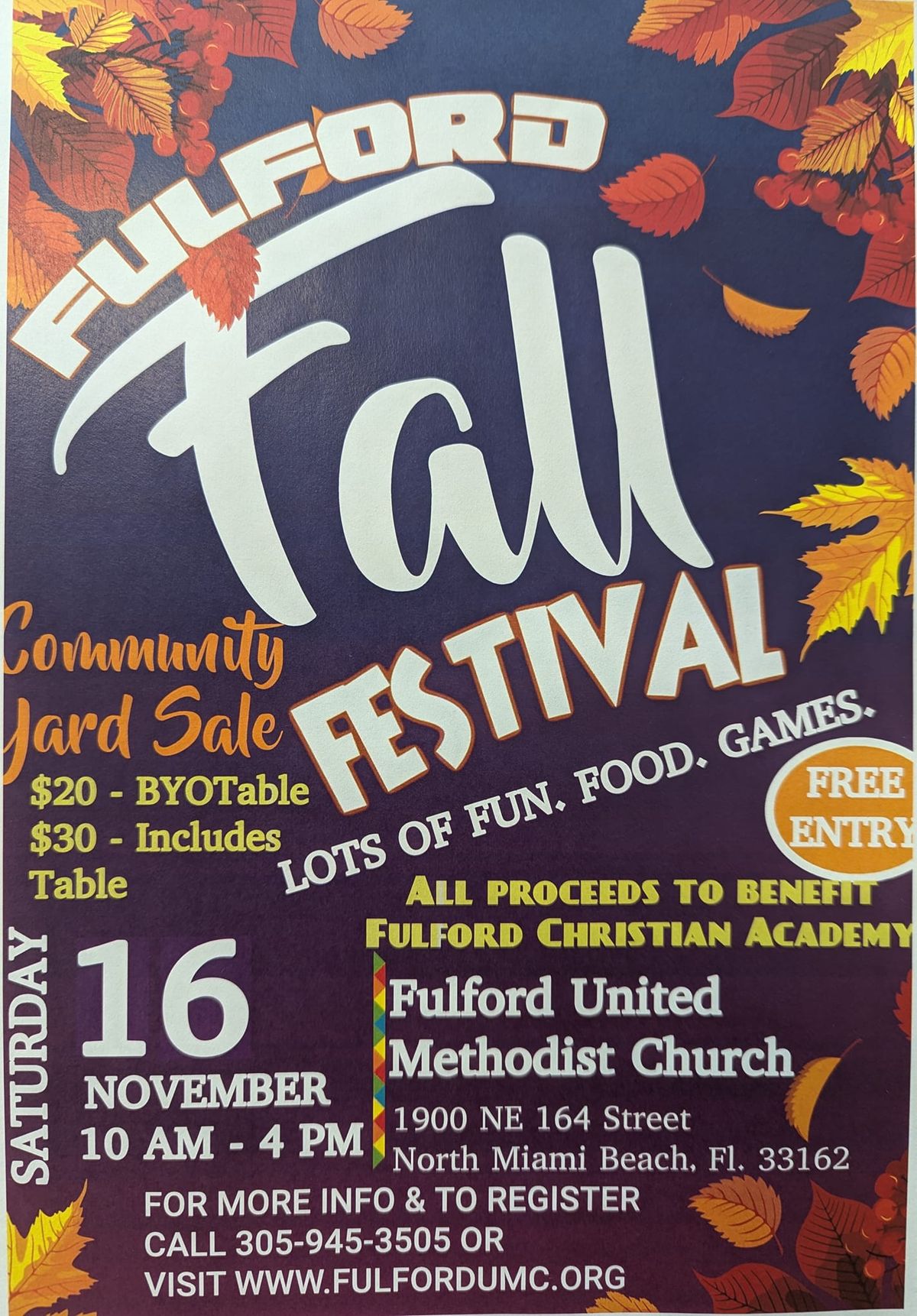 Fulford Fall Festival