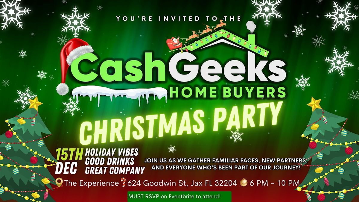 The Cash Geeks Christmas Party