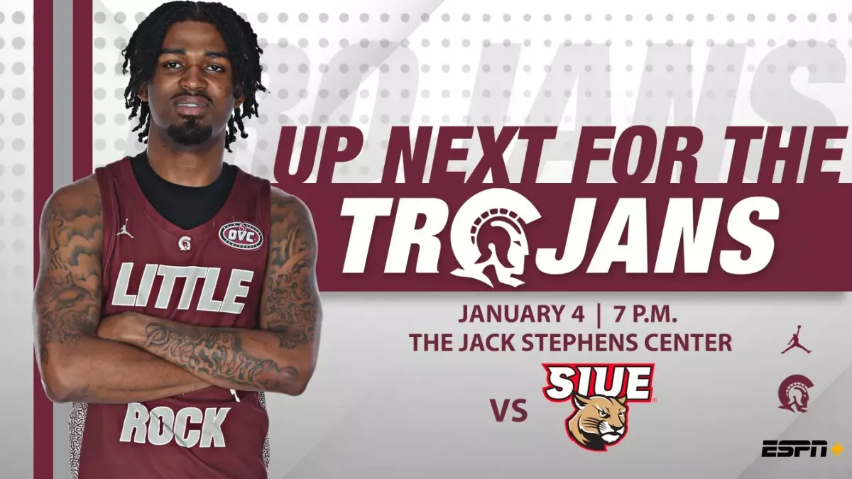 SIU Edwardsville Cougars at Little Rock Trojans Mens Basketball