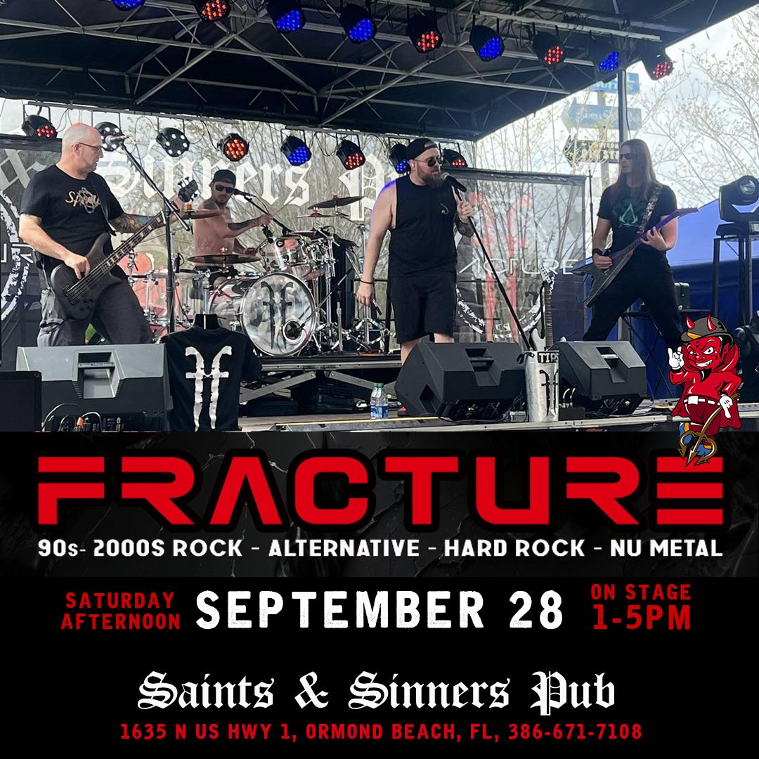 Fracture LIVE Saturday Afternoon