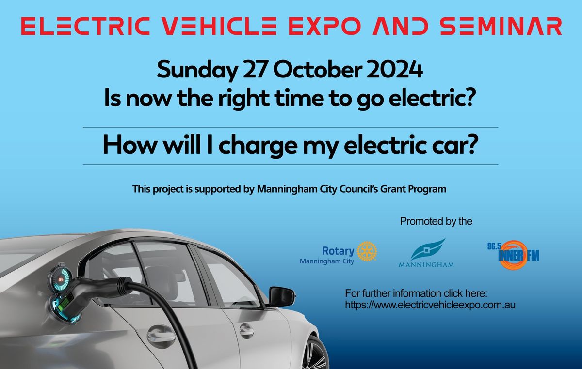 Second Electric Vehicle Expo and Seminars