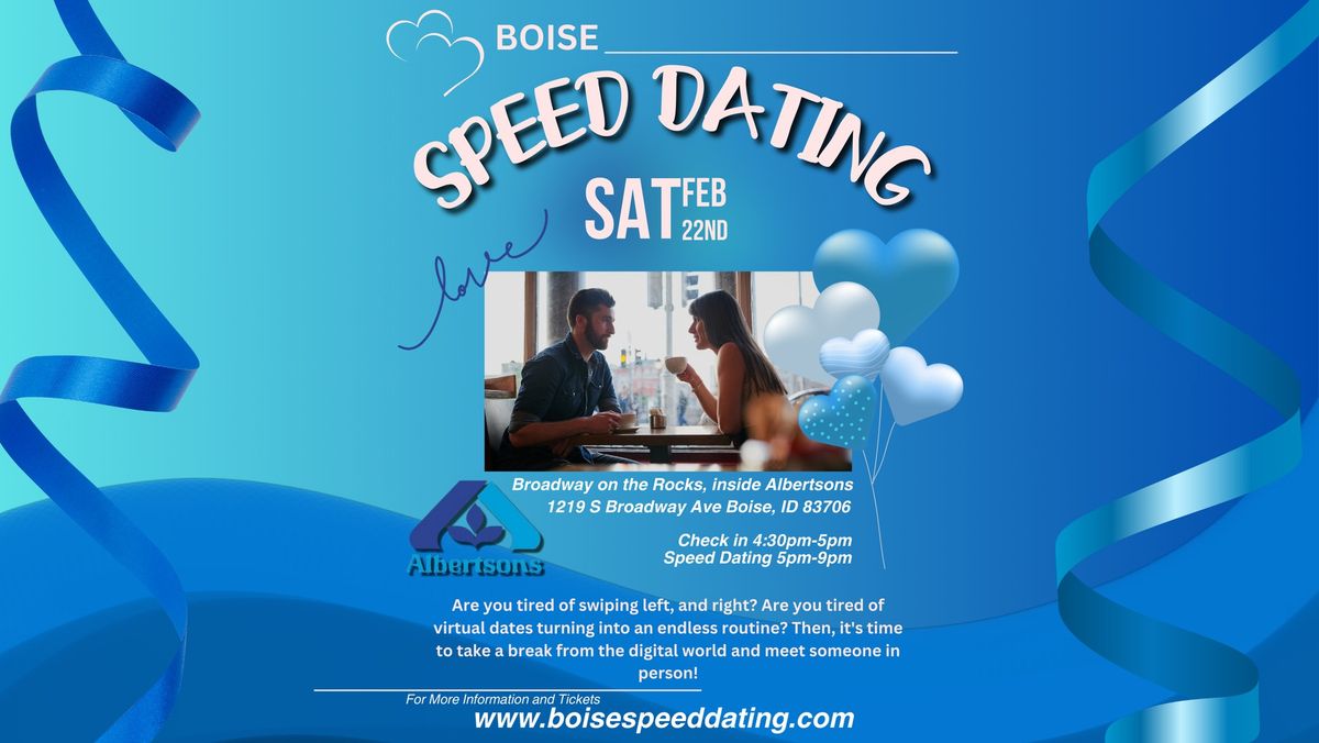 Boise Speed Dating @ Broadway on the Rocks