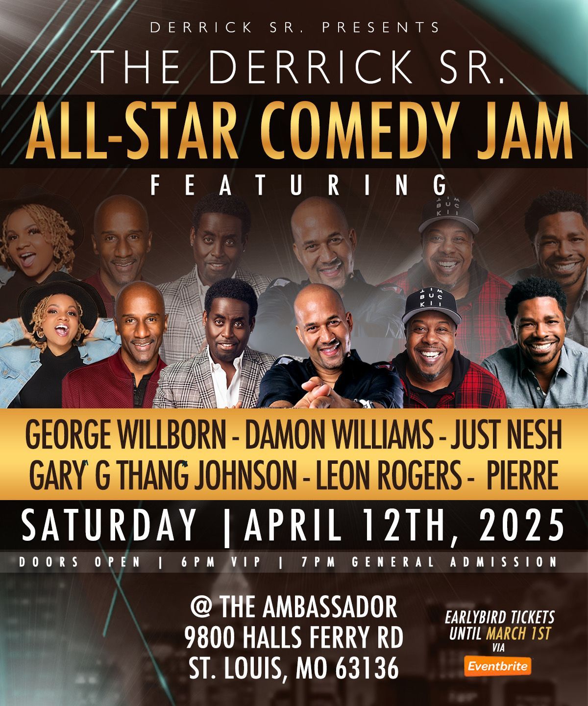 The Derrick Sr. All-Star Comedy Jam (St. Louis,  MO)