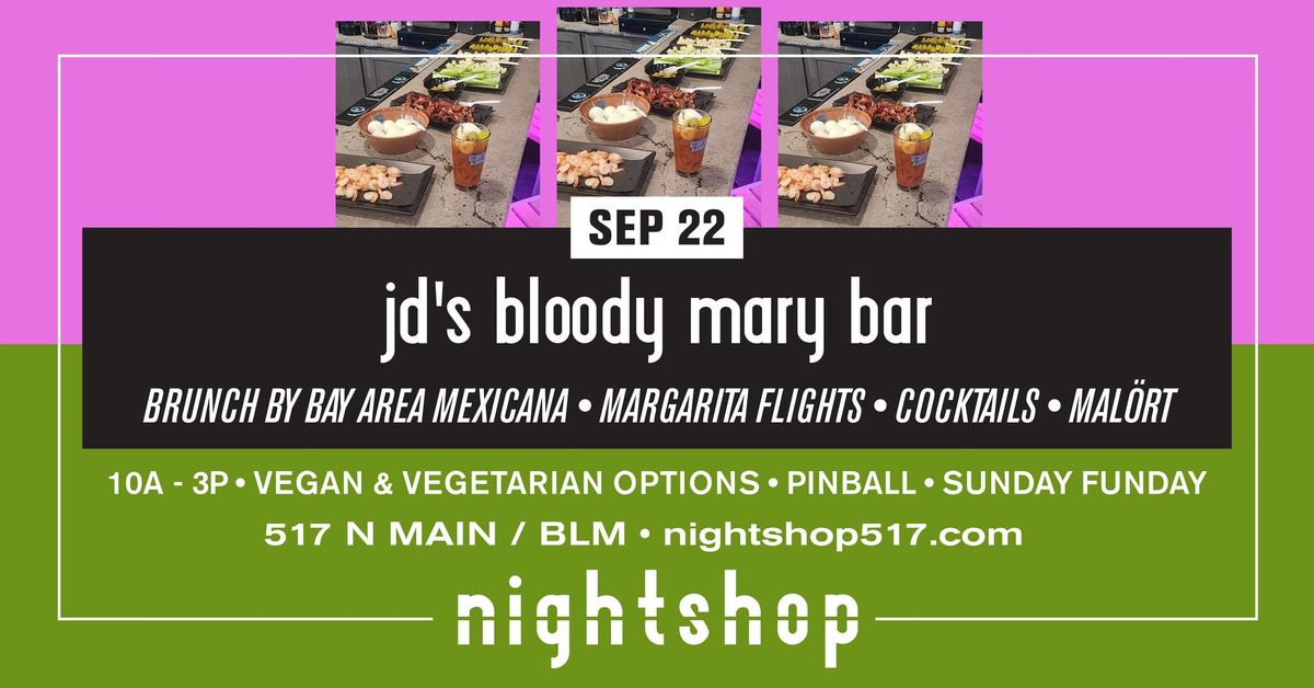 JD's BLOODY MARY BAR