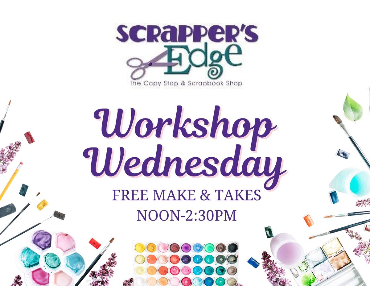 Workshop Wednesday featuring Gel Press - FREE