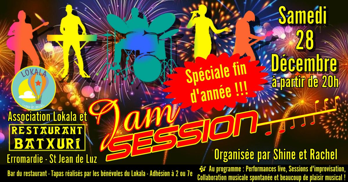 Jam Session du Lokala et Restaurant Batxuri (St Jean de Luz - Erromardie)