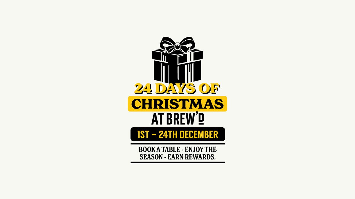 24 Days of Christmas at Brew'd