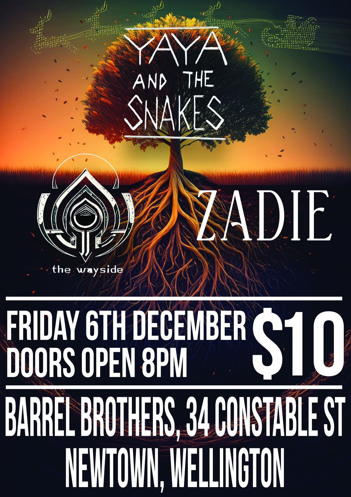 Yaya and the Snakes Feat. The Wayside & Zadie