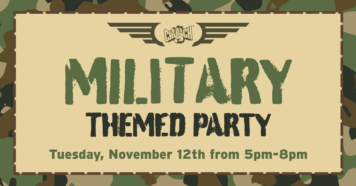 Military-Themed Mid-Month Party