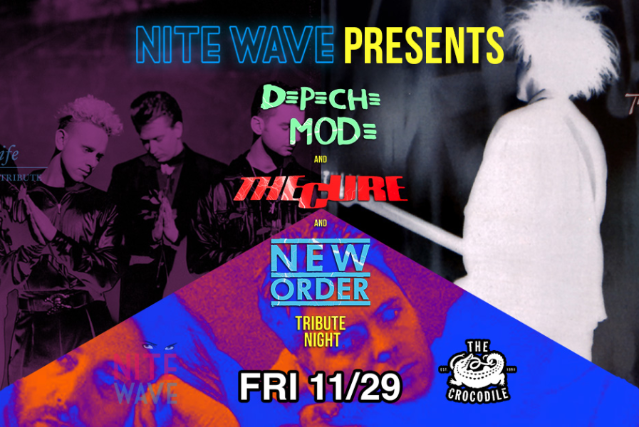 The Cure, Depeche Mode & New Order Tribute Night