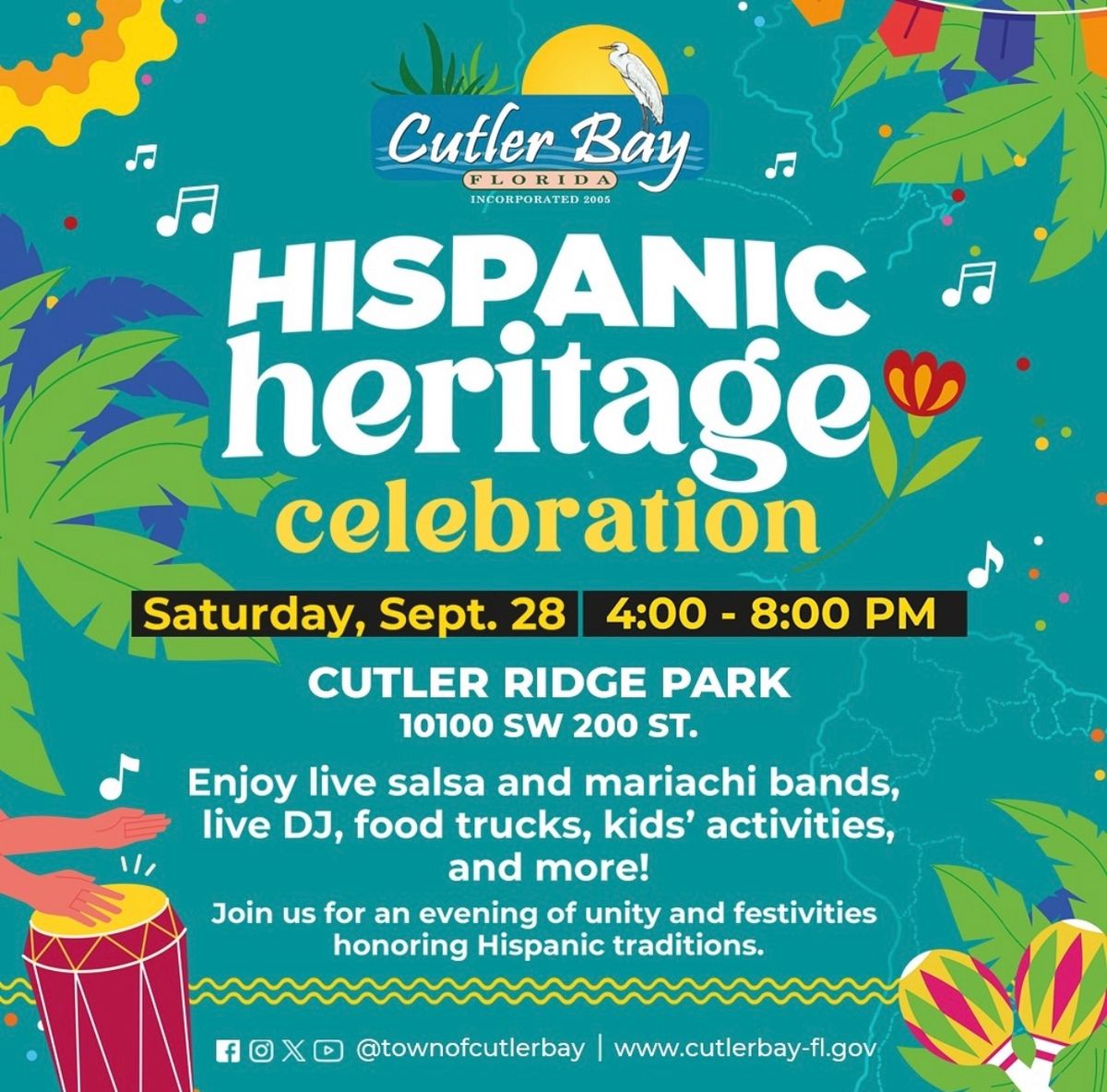 Town of Cutler Bay Hispanic Heritage Celebration 